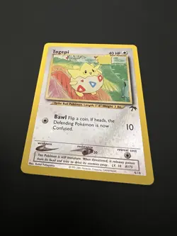 Togepi 4/18 Southern Islands 2001 Pokemon Card Reverse Holo NM - Image 1