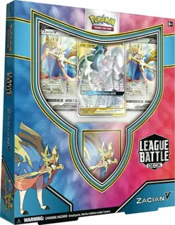 Pokemon TCG: Zacian V League Battle Deck Trading Card Games 820650807978 - Image 1