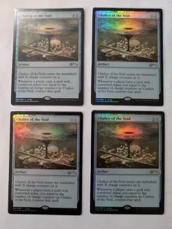 MTG Chalice of the Void Judge Promos Foil x4 - NM - Image 1