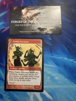 Goblin Recruiter - Future Sight Mystery Booster 2 MB2 MTG - Image 1
