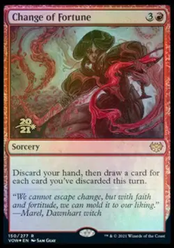 Change of Fortune [Innistrad: Crimson Vow Prerelease Promos] - Image 1