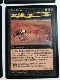 MTG Desolation x4 Visions VLP/NM - Vintage Magic the Gathering - Image 4