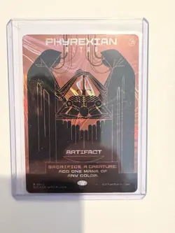 Phyrexian Altar Halo Foil NM Encyclopedia of Magic Secret Lair - Image 1
