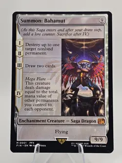 Summon: Bahamut Final Fantasy Regular - NM - CLEAN - Image 1