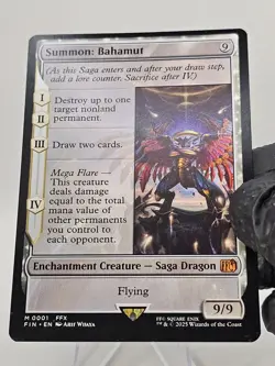 Summon: Bahamut Final Fantasy Regular - NM - CLEAN - Image 2