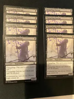 MTG Modern Horizons 1 Changeling Outcast x 4 - Image 1