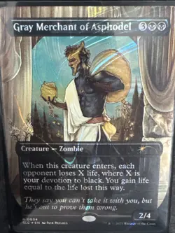 Gray Merchant Of Asphodel Halo Foil, An Encyclopedia of Magic Secret Lair - Image 1