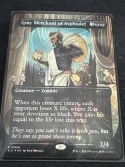 Gray Merchant Of Asphodel Halo Foil, An Encyclopedia of Magic Secret Lair - Image 2