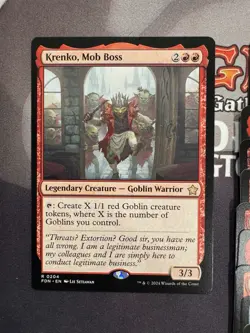 Goblins Commander Deck Krenko, Mob Boss EDH MTG Magic the Gathering - Image 1