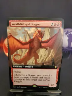 Wrathful Red Dragon (Extended Art) Commander Legends: Battle for Baldur's... - Image 1