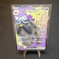 Arven's Mabosstiff ex 218/182 Pokemon TCG SV10: Destined Rivals Ultra Rare NM - Image 1