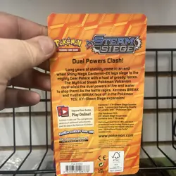 Pokemon **XY Steam Siege**Checklane Blister Lucario Promo** NEW IN PACK ** - Image 2