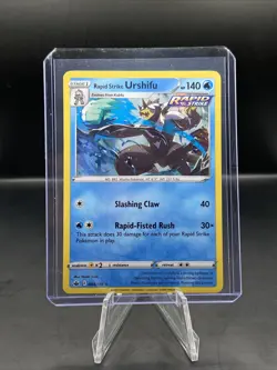 Pokemon Chilling Reign - RAPID STRIKE URSHIFU HOLO RARE 044/198 - Image 1