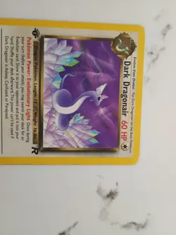 First Edition Dark Dragonair 33/82 LP+ 1st Edition Vintage Pokemon Cards - Image 2