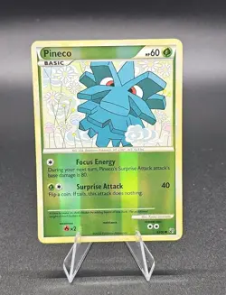 Pineco 63/90 Undaunted Reverse Holo 2010 Pokemon TCG - Image 1