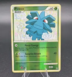 Pineco 63/90 Undaunted Reverse Holo 2010 Pokemon TCG - Image 2