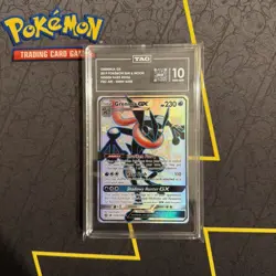 Greninja GX SV56/SV94 - Tag 10 - Pokemon TCG - Hidden Fates - Graded Slab - Image 1