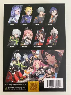 RARE GOLD Zenless Zone Zero Hugo Anime Impulse 2025 Metal Art Collectible Cards - Image 3