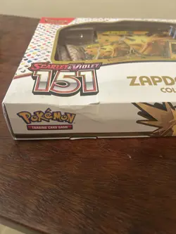 Pokemon TCG Scarlet & Violet 151 Zapdos EX Collection Box Lot Of 7 Sealed New - Image 2