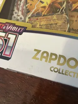 Pokemon TCG Scarlet & Violet 151 Zapdos EX Collection Box Lot Of 7 Sealed New - Image 4