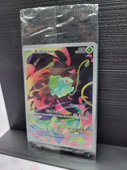 2025 Pokemon Sealed Bulbasaur - (Mega Evolution Stamped) 133/132 Holo - Image 2
