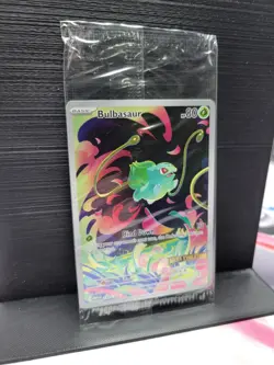 2025 Pokemon Sealed Bulbasaur - (Mega Evolution Stamped) 133/132 Holo - Image 3