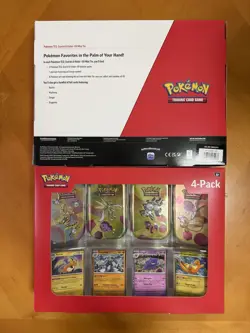 LOT OF 2 - Pokemon 151 Mini Tin 4 Pack - Sam’s Club Exclusive - New/Factory Seal - Image 3