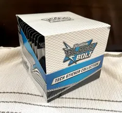 Pokemon TCG Black Bolt Tech Sticker Collection Display Case 12 ct - Image 3
