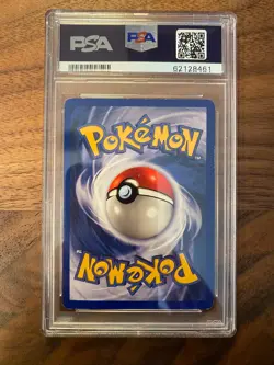 1999 Pokemon Shadowless Base Set Red Cheeks Pikachu 58 PSA 5 - Image 2