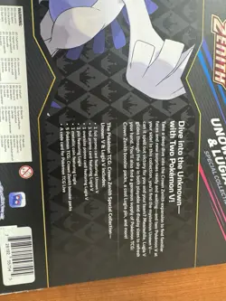 Pokemon TCG Crown Zenith Lugia v & Unown v Special Collection Box Sealed - Image 5