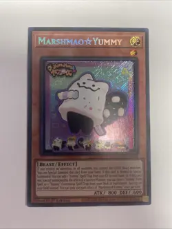 Yugioh Marshmao☆Yummy DOOD-EN024 Secret Rare 1st Edition NM Free Shipping - Image 2