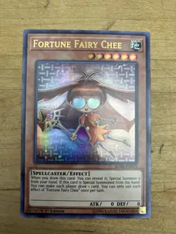 Yugioh - Fortune Fairy Chee (Ultra Rare) (1st Edition) - BLHR-EN019 NM HOLO - Image 1