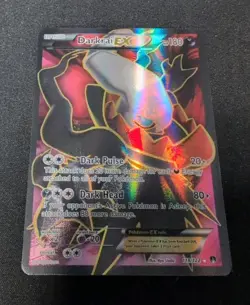 Pokemon Darkrai-EX Holo Full Art Ultra Rare TCG Card Breakpoint 118/122 - Image 3