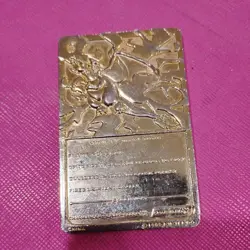Pokemon Card TCG Charizard 1999 Burger King 23K Gold Card Very Lightly Played - Image 3