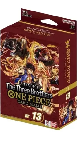 ONE PIECE Card Game - ST-13 The Three Brothers Starter Deck ENGLISH New Sealed - Image 1