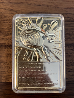 Pokemon Special Edition 23 Karat Gold Plated Trading Card #61 Poliwhirl - Image 4