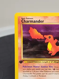 1st Edition Charmander 50/82 Team Rocket Set Rare Vintage Pokemon Card - NM - Image 3