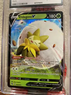 CGC Eldegross V 2020 Champions Path 005/073 Holo NM 8.5 Pokemon Card - Image 2