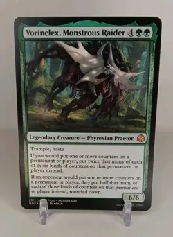 Custom Game Card- Vorinclex, Mounstrous Raider-LP Condition - Image 1
