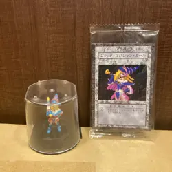 Yu-Gi-Oh Dark Magician Girl Dungeon Dice Monsters Card & Figure KONAMI - Image 1