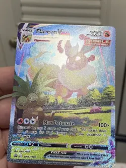 Flareon VMAX SWSH180 SWSH: Sword & Shield Promo Cards Holo NM - Image 5