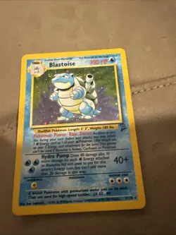 Blastoise 2/130 Base Set 2 2000 Pokemon Card Holo Rare - Image 1