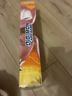 Digimon Card Game 2nd Anniversary Set playmat and sleeves only - Image 1