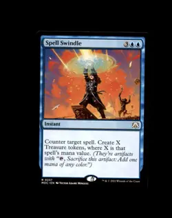 Commander: March of the Machine #237 Spell Swindle - Image 1