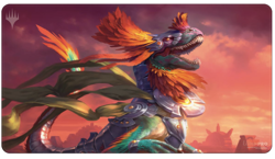 ⭐ Mint Pantlaza Sun-Favored Playmat UltraPRO Magic the Gathering Caverns Ixalan - Image 1