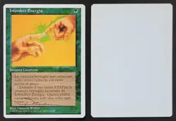 SIGNED MtG Magic D Willich Artist Proof _ Italian 4E Fourth _ INSTILL ENERGY - Image 1