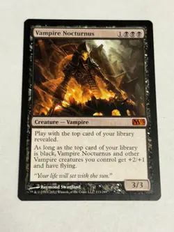 Vampire Nocturnus Core Set 2013 (M13) Regular Free Shipping! NM - Image 1