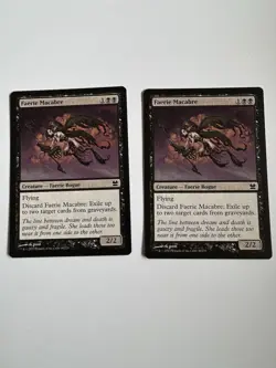 Magic The Gathering Faerie Macabre 86/229 x2 - Image 1