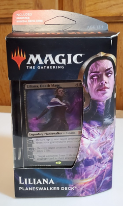 M21 2021 Liliana, Death Mage Sealed Planeswalker Deck - SEALED - Image 1