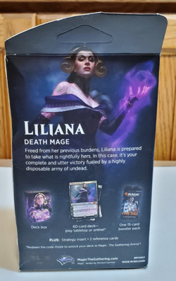 M21 2021 Liliana, Death Mage Sealed Planeswalker Deck - SEALED - Image 2